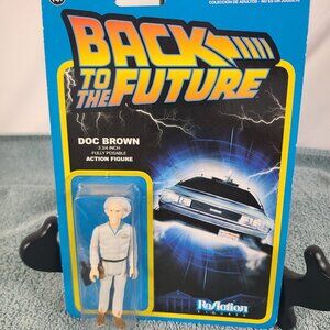 Vintage Doc Brown (Back to the Future) - Funko ReAction Figure: NEW IN BOX!!‎
